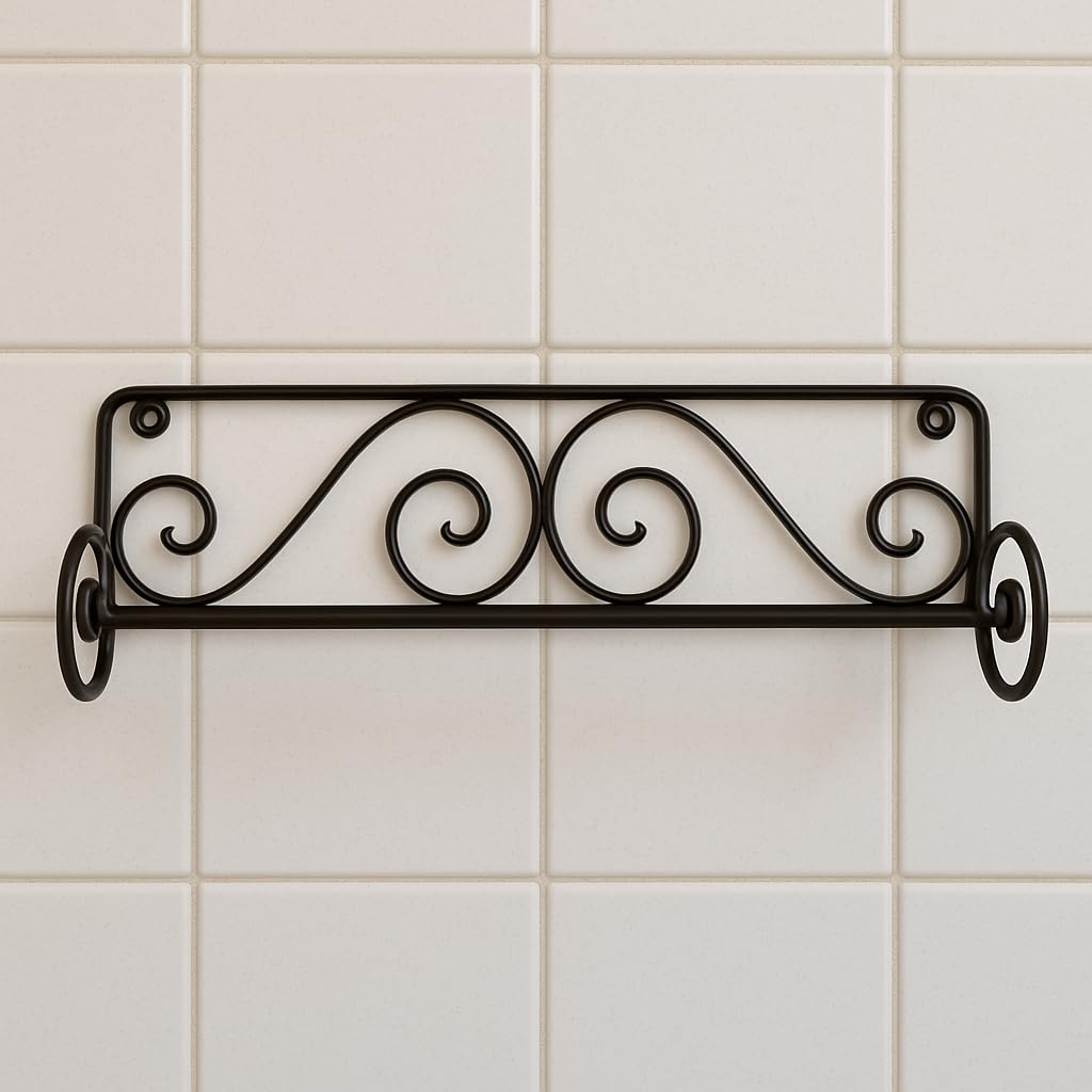 Kundi Wall Mounted Paper Towel Holder for Kitchen, Toilet, Bar, Office, Restaurant