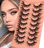 Reusable and Easy to Apply: Wispy mink lashes are easy to use and remove! Our fake eyelashes are so durable that you can reuse them about 5 times with careful care. Naturally selected eye lashes fit most eye shapes and blend seamlessly with your natural lashes.