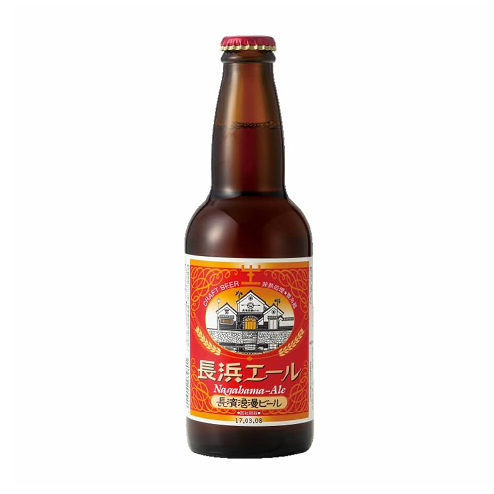 Amazon.co.jp: 長浜エール 長濱浪漫ビール 330ml CRAFT BEER