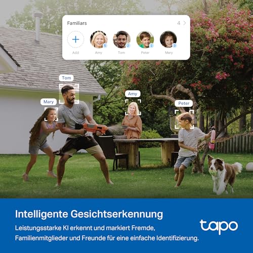 Tapo H500 CentralHub, 16GB integriert, Speicher erweiterbar auf bis zu 16TB, unterstützt 16 Kameras & 64 Sensoren, lokaler Speicher, HDMI, 5 GHz WLAN/Ethernet, integrierter Alarm, Matter