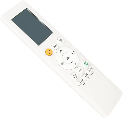 Miniatura 3 de ECONTROLLY RG10L1-C2HS - Mando a distancia de repuesto compatible con aire acondicionado Midea RG10L (2HS)BGEFU1 RG10 RG10