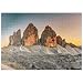 Le Tre Cime Al Tramonto, Dobbiaco, Trentino - Alto Adige, Italia - Premium 500 Pezzi Puzzle - MyPuzzle Collezione speciale di Puzzle Galaxy