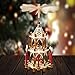 German Christmas Decoration Pyramid - 21 Inches - Wood Nativity Scene Set - Under The Christmas Tree and Table Top Holiday Decor - Nativity Play 3 Tiers Carousel with 6 Candle Holders - German Design