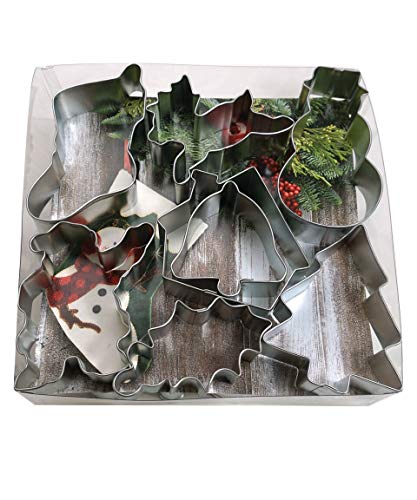 R&M International 1905 Christmas Cookie Cutters, Assorted Designs, 15-Piece Set