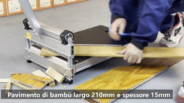 Taglierina Manuale Professionale Per Pavimenti In Vinile SPC/LVP - MantisTol LVT-330, Taglio Fino A 9mm, Per Lavori Di Installazione