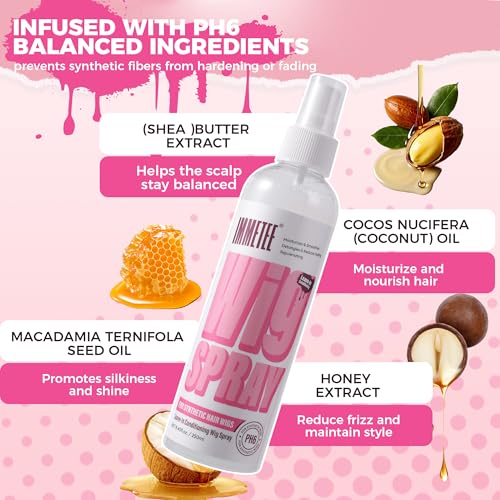 Spray Acondicionador Leave-In para Pelucas Sintéticas 8.4 Oz miniatura 4