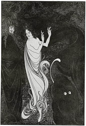 Impression toile Das Rheingold Aubrey Beardsley affiche déco murale moderne chambre 60x90cm