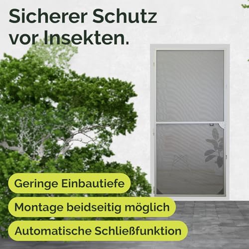 Nematek Fliegengittertür Light Insektenschutz für Türen