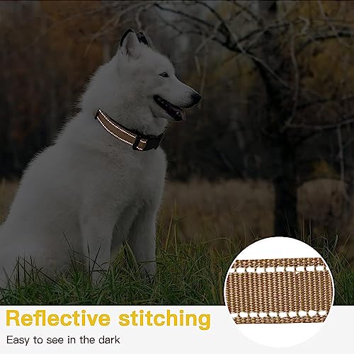 Hundehalsband für Welpen aus Nylon mit reflektierenden Elementen