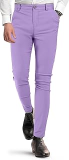 Mens Dress Pants Slim Fit Stretch Chino Pants for Men - Buy now