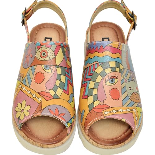 Image of DOGO Platform Sandals Women - Vegan and Handmade Wedge Sandals for Women
