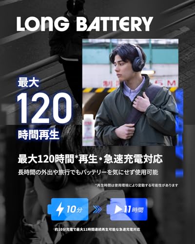 AVIOT WA-V1 アダプティブハイブリッドノイズキャンセリング ヘッドホン ワイヤレス 最大120時間再生 LDAC/ハイレゾ対応 通気性の高い低反発ウレタン素材採用 マルチポイント対応 有線 無線 両用 外音取り込み (ホワイト)