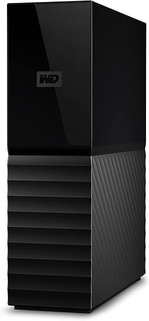 WD 4TB My Book Desktop HDD USB 3.0 with software for device management, backup and password protection works with PC and Mac