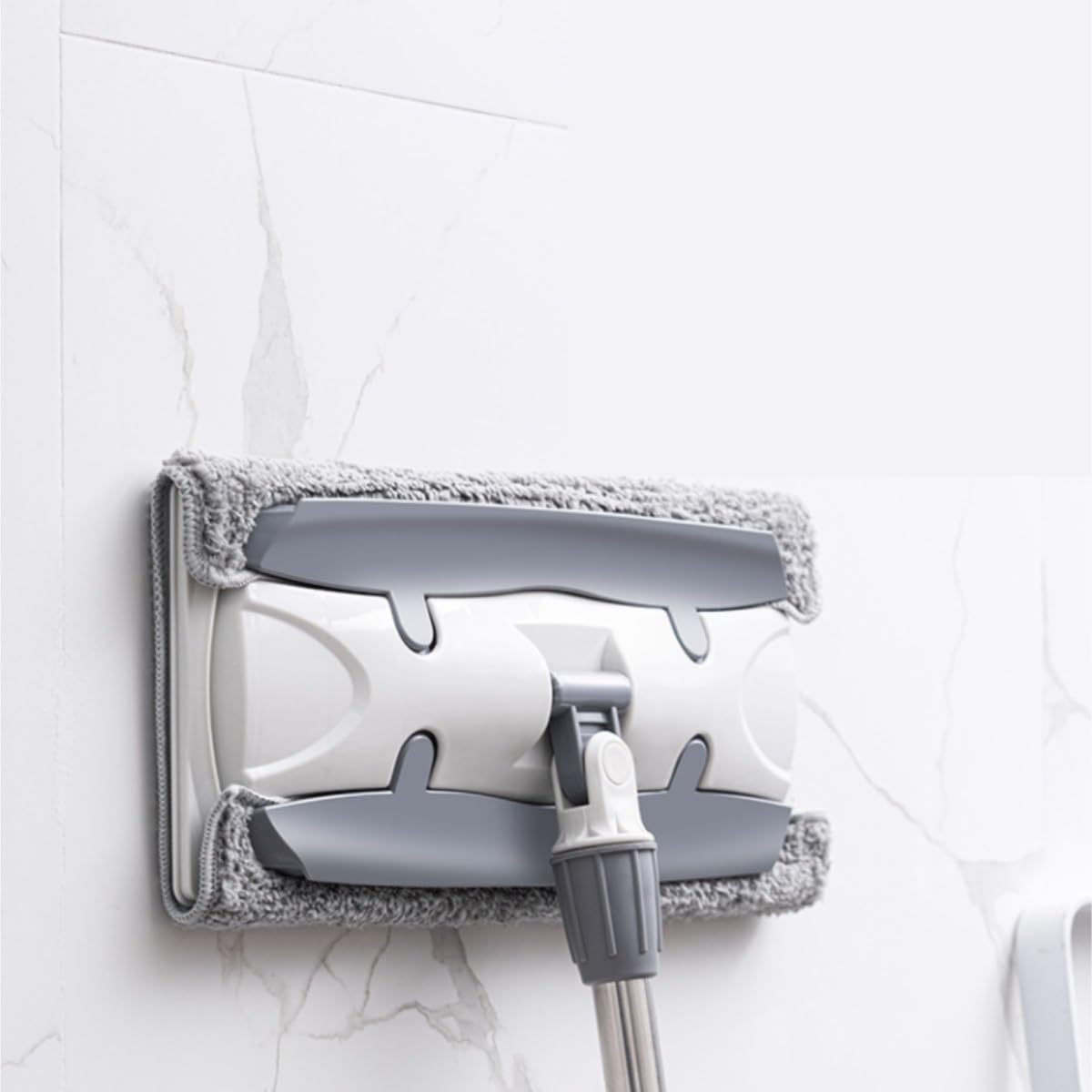 Fregona Fregona Plana con Pinzas De Tela, Doméstica Doble Propósito For Suelos Húmedos Y Secos, Artefacto For Fregar Facilidad Limpieza Suelo