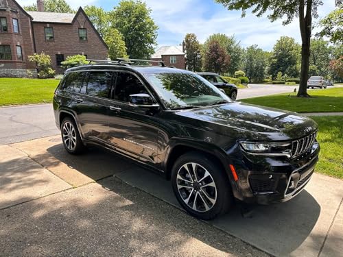 Image of Upgraded Cargo Racks for 2021-2026 Jeep Grand Cherokee L & 2022-2026 Jeep Grand Cherokee Roof Rack Cross Bars Rail Luggage Carrier Lockable Accessories