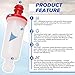 LOCOPOW 2530009 1/4 inline Fuel Filter for Polaris Sportsman 500 700 400 550 800 Scrambler Magnum 330 425 500 Trail Boss TrailBlazer 250 325 330 Hawkeye Xpresss Xplorer 300 400 Xpedition 325 425 Parts