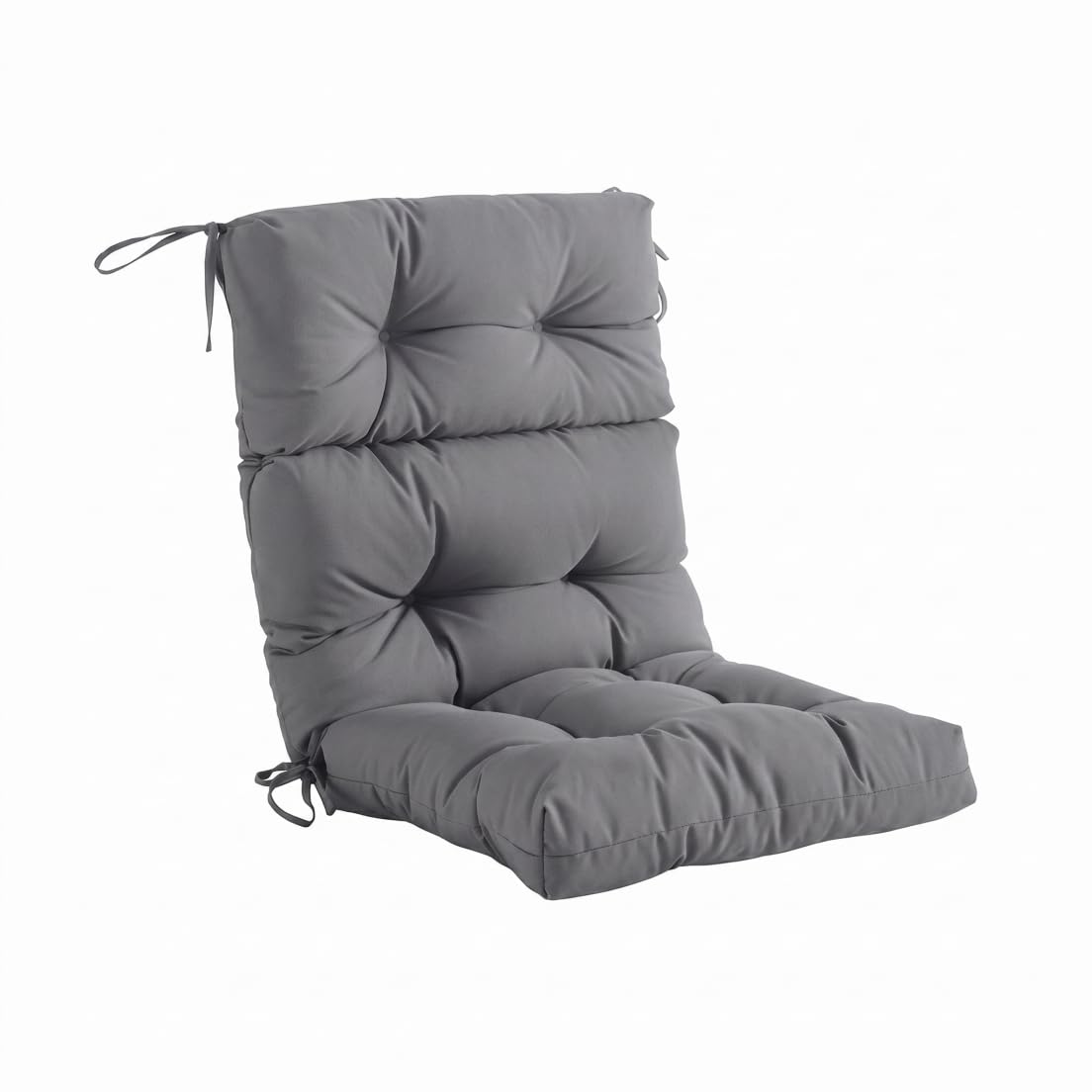 Coussin chaise d'extérieur épais pour soulager le dos sur les chaises rigides de terrasse