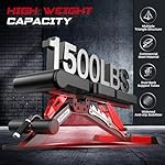 Pooboo Weight Bench, Adjustable Workout Bench for Home, 1500LBS Weight Capacity Heavy Duty Strength Training Bench, Flat/Incline/Decline Positions for Full Body Workout - Image 2