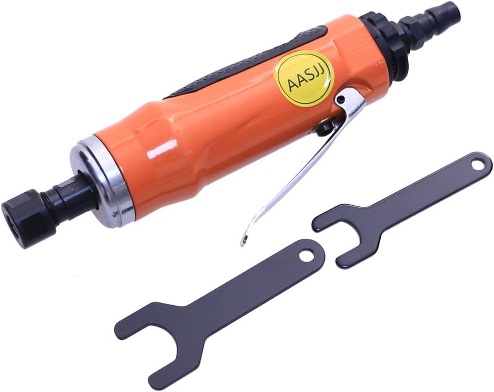 Pneumatic Air Mold Grinder Solder Straight Grinder Polisher 6MM Collet 18000rpm