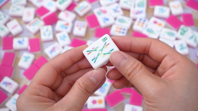 Amazon.com: Soulchen 1.2 Inch Acrylic Rose Red American Mahjong
