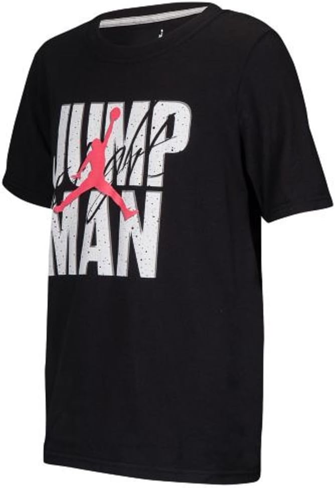 Jordan AJ Flight T-Shirt - Boys Grade School (Medium, Black Jump Flight)