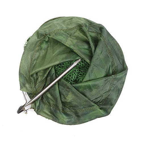 Rede de pesca, Andoer Rede de pesca portátil dobrável Gaiola Armadilha de pesca Cesta de pesca para