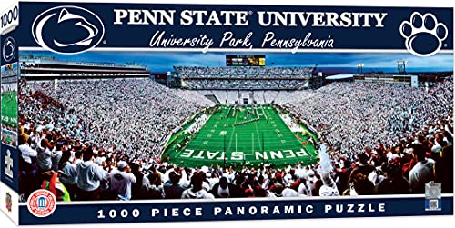 MasterPieces NCAA Penn State Nittany Lions - Puzle panorámico para Estadio (1000 Piezas)