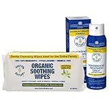 Doctor Butler's Natural Wipes with Hemorrhoid Spray Medicated Treatment Bundle, Hemorrhoid Treatment to Helps with Itch Relief and Swelling