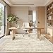 Soalmost 6x9 Area Rug for Living Room Washable 6x9 Rug Non-Slip Modern Rugs for Bedroom Dinning Room Ultra-Thin Indoor Beige Rug
