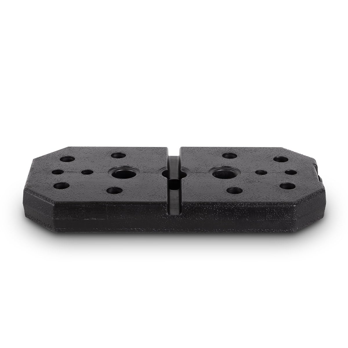 Pack 9 Pesas Rectangulares para Máquina Multifunción Musculación Interior de Cemento Prensado Recubrimiento de Plástico GYMDISK FITFIU Fitness