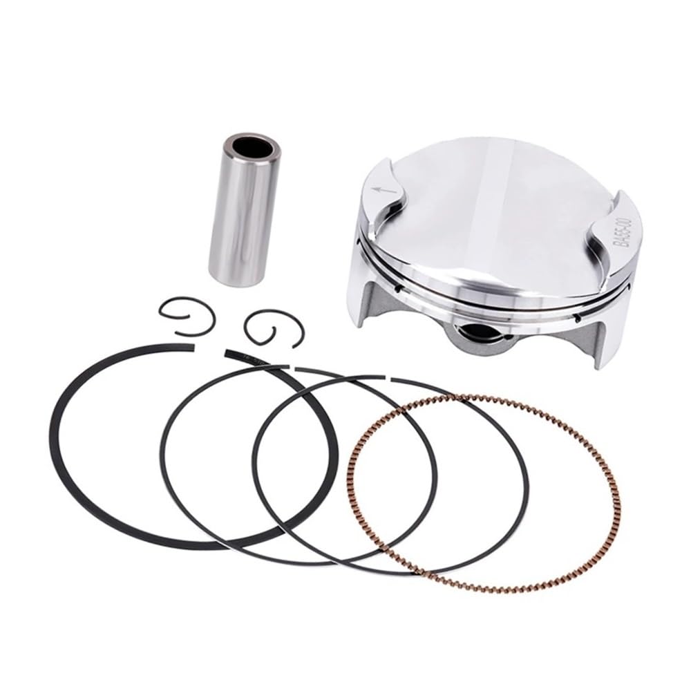 pist. Kit di accessori for motori motociclette, alesaggio cilindro e fasce elastiche da 76 mm, adatto for FE250 SXF XC-F XCF-W 77030007000II 77130007100II