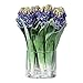 Uttermost Etta 15 1/2" High Blue Hyacinth Bouquet Faux Flowers in Vase