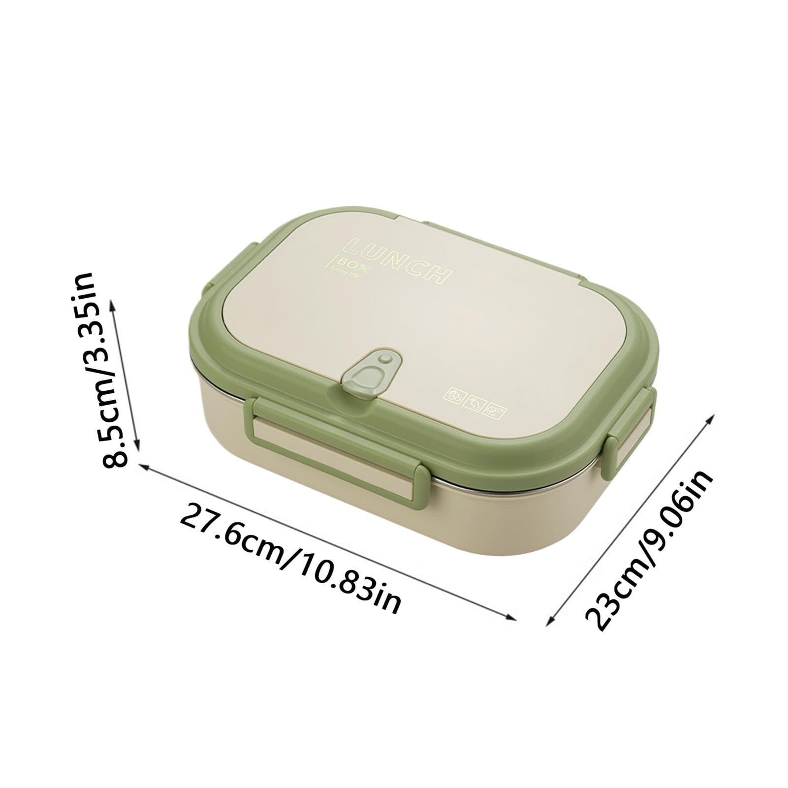 Boîte Repas Enfant Portable Grande Capacité Avec Baguettes Cuillère