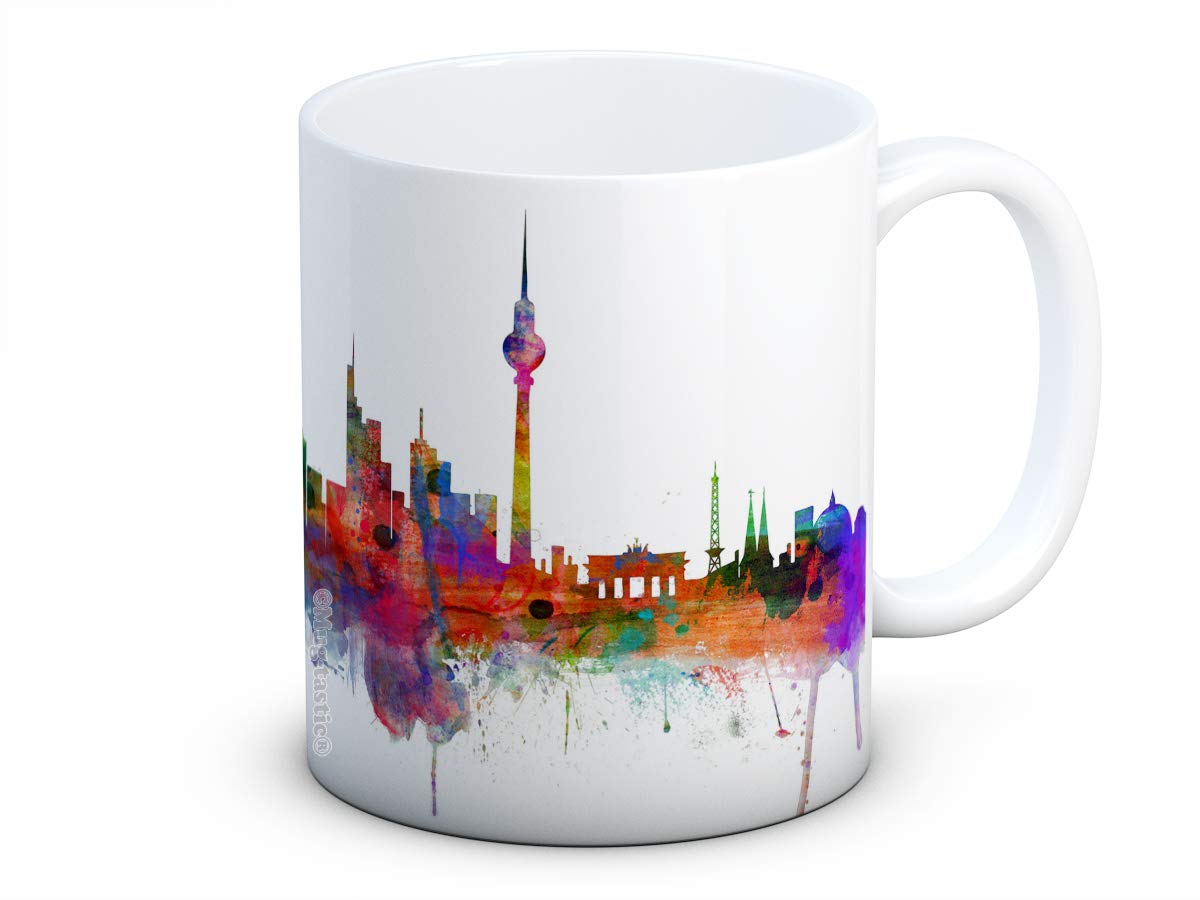 Skyline of Berlin, Cityscape - Ceramic Coffee Mug