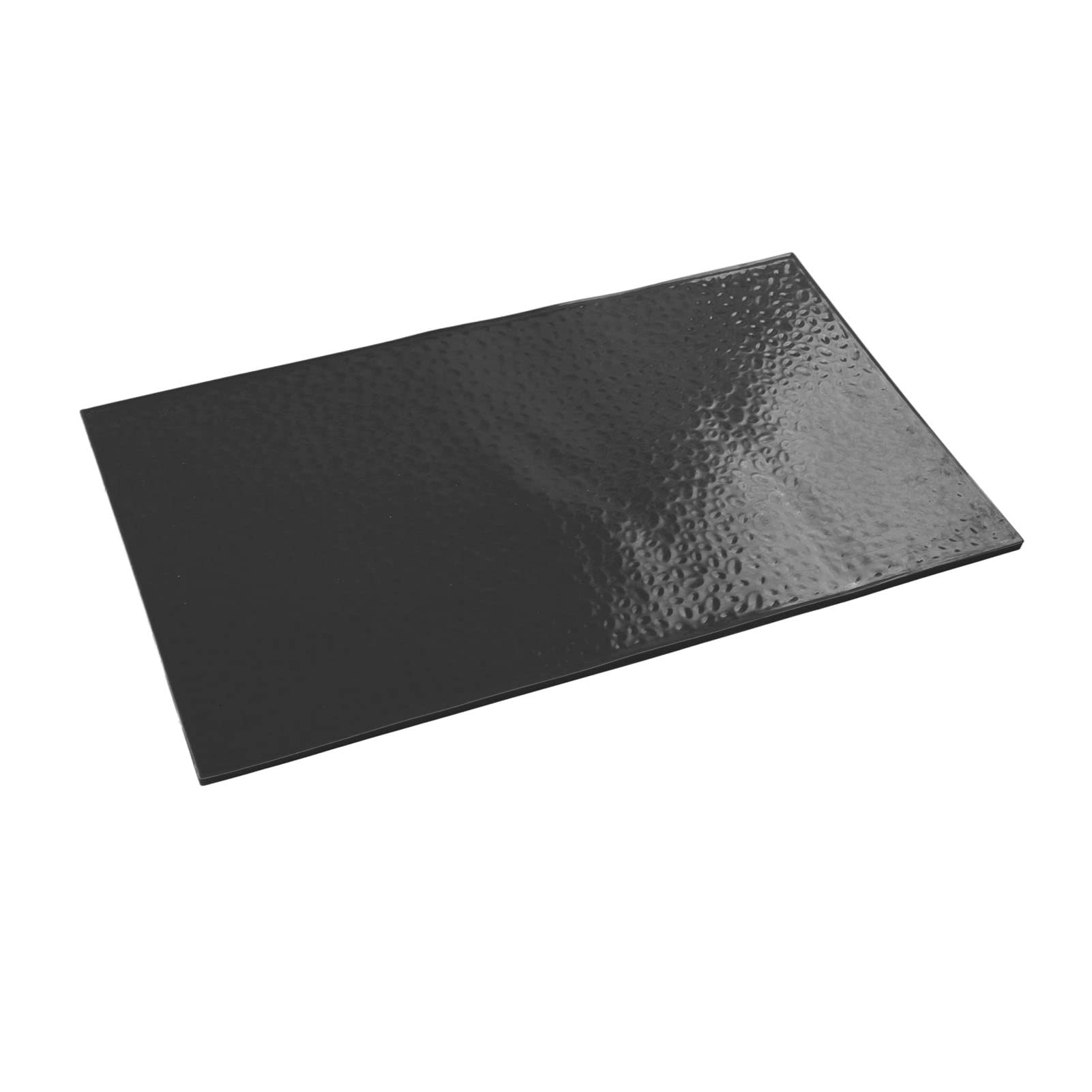 Alfombrilla para Derrames de Barra de PVC de 70x40 Cm, Alfombrilla de Drenaje para Barra Antideslizante, Alfombrilla de Secado Resistente Al Calor, Alfombrilla de Servicio sin Perfume para(negro)