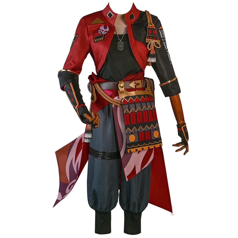 UPUPCOSGenshin Impact Thomas Cosplay Costume Uniform Dress Halloween Full Set