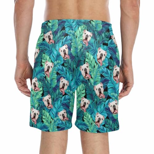 Custom Swim Trunks for Men Personalized Swim Beach Shorts with Mesh Lining Customized Board Shorts2