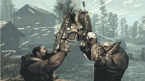 Gears Of War (Bundle Copy) - Complet FR - Microsoft Xbox 360 - Comme Neuf
