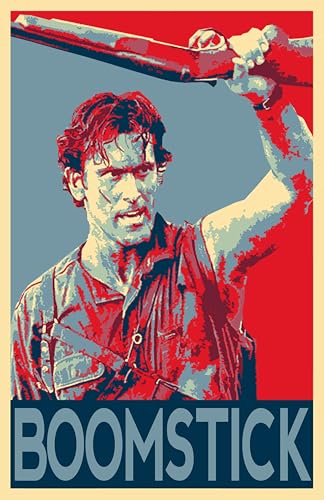 Ash Boomstick Army of Darkness Poster Reprint – Movie Print Comedy Horror Film Wall Art Home Decor (11x17 Inches)