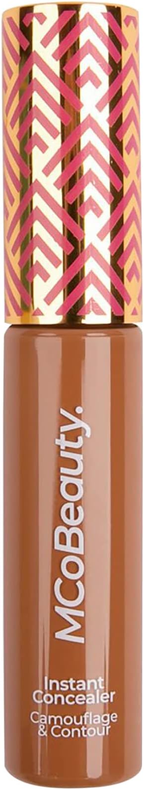 MCoBeauty Instant Camouflage And Contour Concealer - Highly Pigmented, Full Coverage Creamy Concealer - Brightens And Smooths The Skin - Waterproof, Long-Wear Formula - Warm Honey - 0.3 Oz