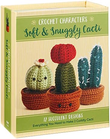 Crochet Characters Soft & Snuggly Cacti: 12 Succulent Designs Hardcover โ December 21, 2017