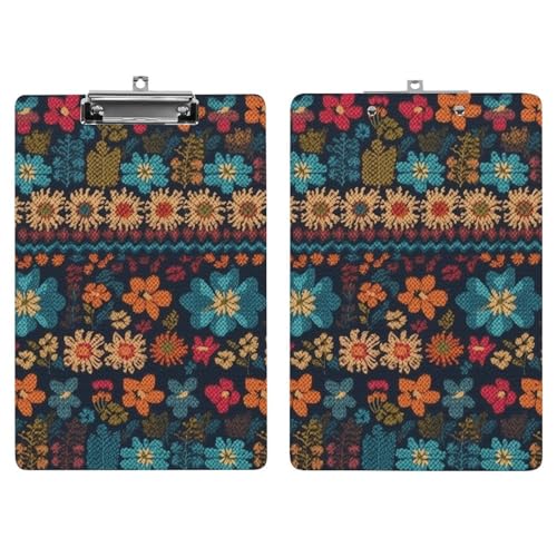 Porte-bloc durable en acrylique pour protéger vos documents de bureau A4 - 7