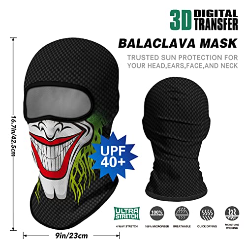 Venswell 3D Skull Halloween Balaclava Ski Mask Cool Full Face Mask Men Women #TOP2