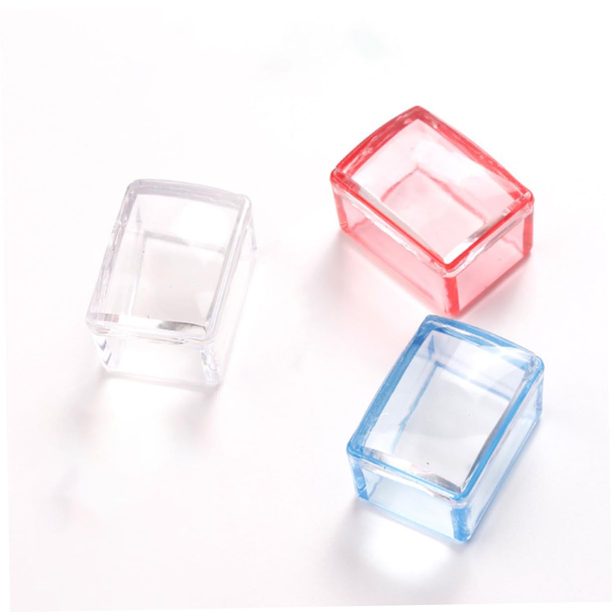 Ipetboom 3pcs Versatile Nail Art Stamper Nail Art Tools Professional Stamping Supplies Diy Manicure Kit