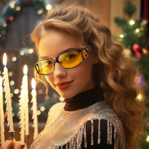 Image of Polarized Sunglasses Fit Over Glasses for Men Women