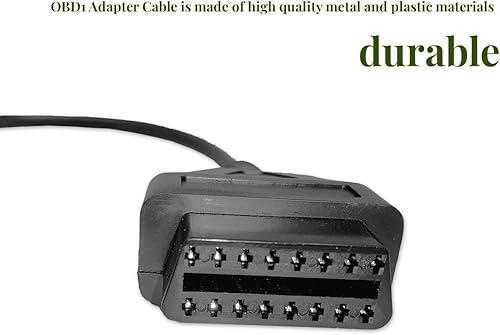 Miniatura 3 de LOPURO Adaptador OBD2 a OBD1 GM, OBD1 12 pines a OBD2 16 pines escáner herramienta de diagnóstico OBD II adaptador conector de cable para GM (1