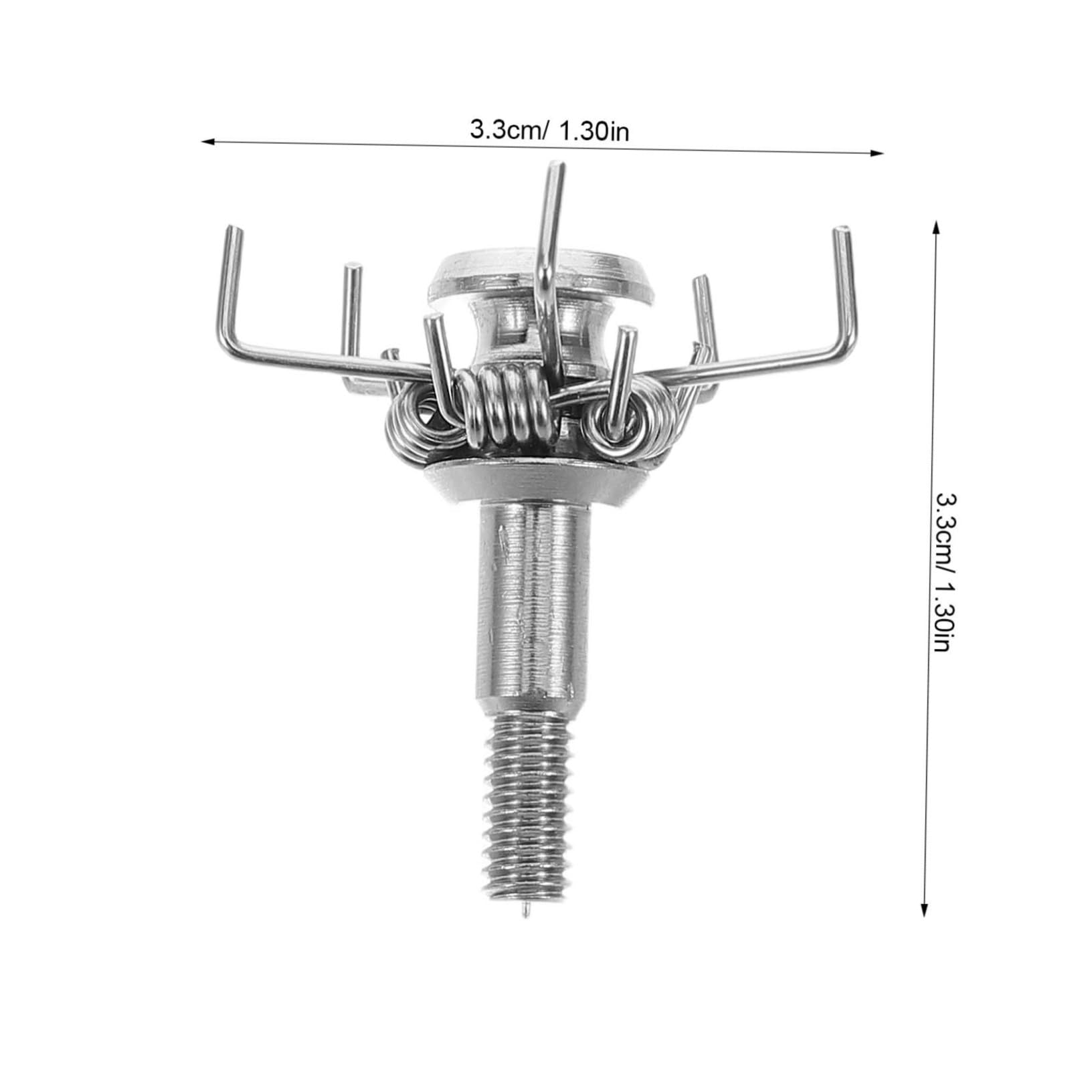 balacoo 12pcs Arrow Heads Outdoor Tips Stainless Steel Arrowheads with Threaded for Small Game Hunting and Target Practice