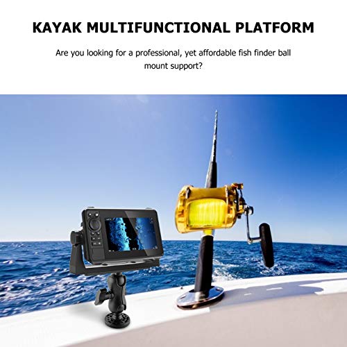 CLISPEED Bola de Montagem Inventor Dos Peixes Rack Placa De Montagem Universal Multifuncional Placa