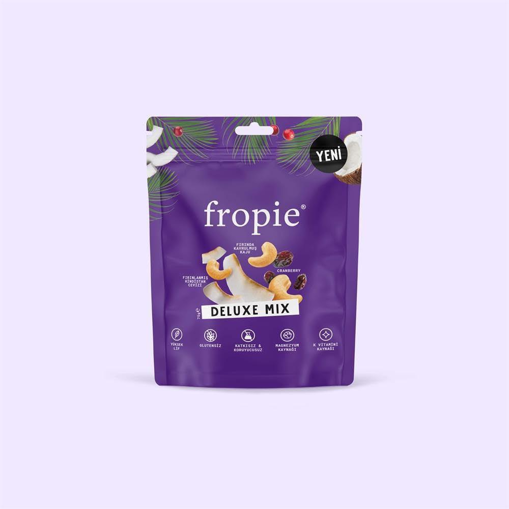 Fropie Karışık Kuruyemiş - Deluxe Mix - 75 g