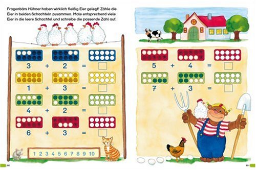 Fragenbär Vorschule: Buchstaben- und Zahlenspiele (Lerne mehr mit Fragenbär)
